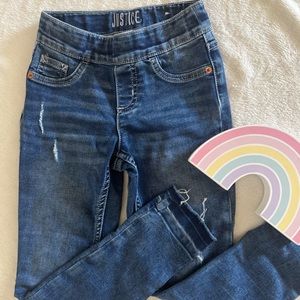 Original ⭐️Justice ⭐️ Skinny Jeggings 8 Slim!